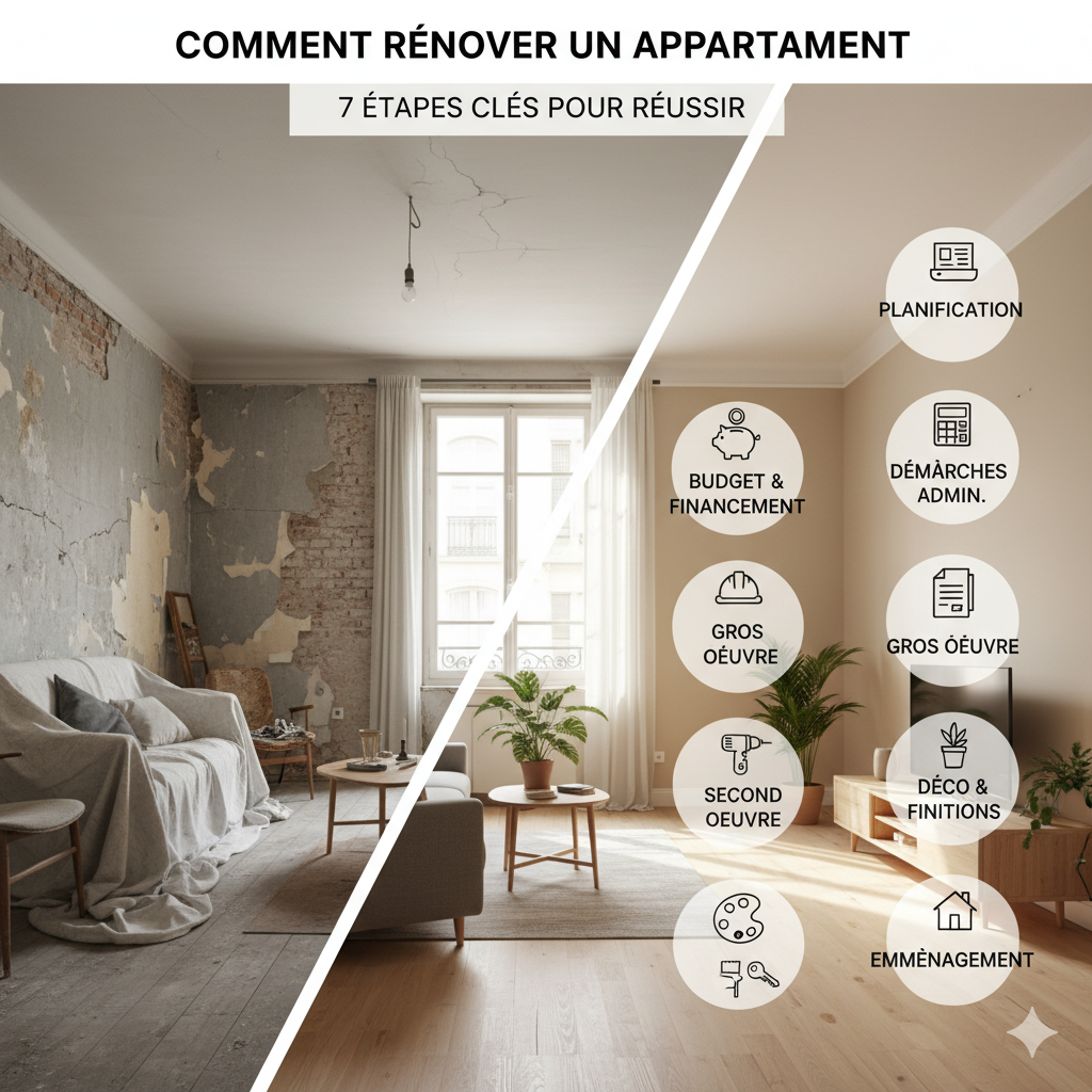 Comment rénover un appartement